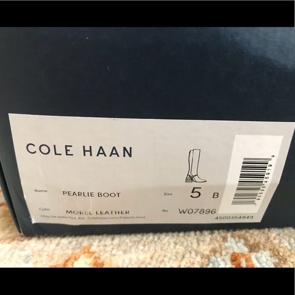 Cole Haan Pearlie Boot Morel Leather size 5 - Picture 7 of 7